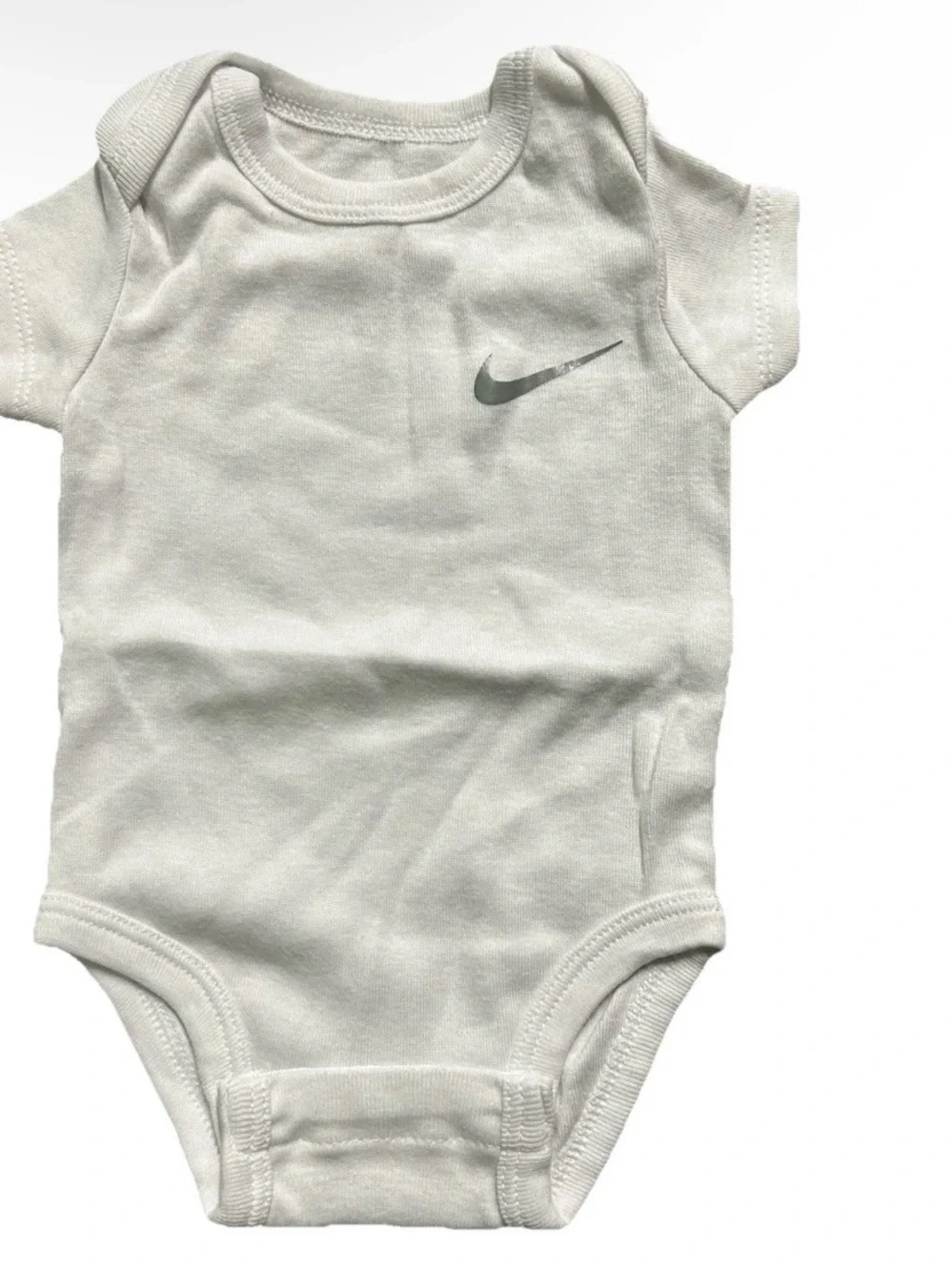 Baby Boy Nike Summer Romper Short Sleeve Bodysuits Logo Size 0-3 Months